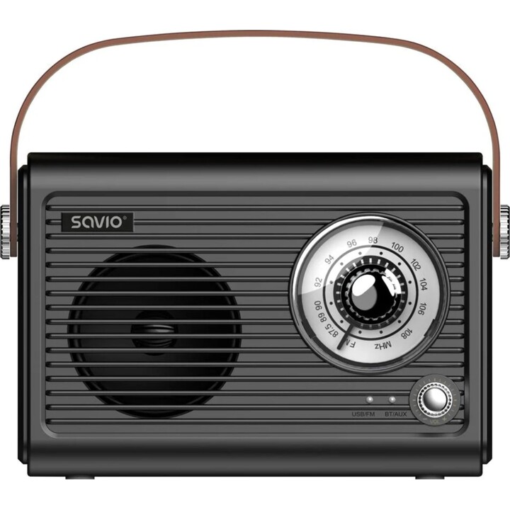 Savio Rs-01 Radio analogica portatile Nera 3 W