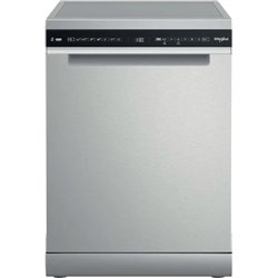 Whirlpool MaxiSpace W7F HS41 X Freistehender Geschirrspüler 15 Maßgedecke Klasse C Grau