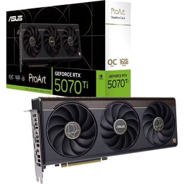 Graphics Card|ASUS|NVIDIA|GeForce RTX 5070 Ti|16 GB|GDDR7|256 bit|PCI Express 5.0|Active|PROART-RTX5070TI-O16G