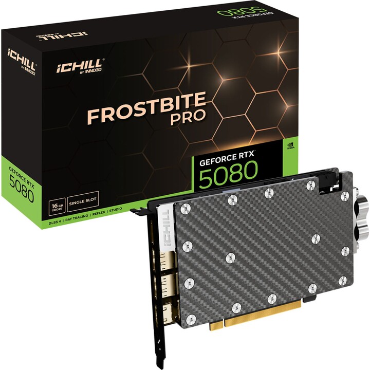 INNO3D iChill GeForce RTX 5080 Frostbite Pro NVIDIA 16GB GDDR7