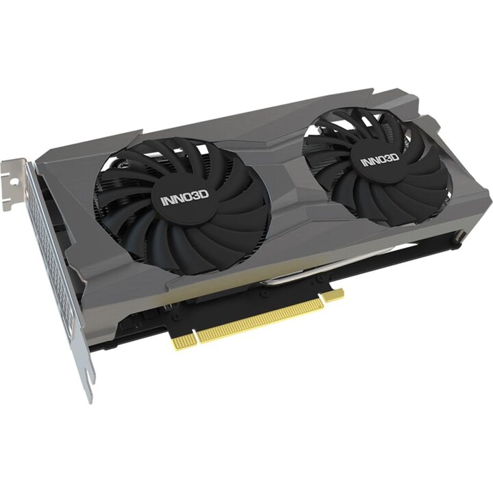 INNO3D N30502-06D6-1880VA60 Geforce RTX 3050, ATX, 6 GB, GDDR6, 96-bit, 168 GB/s, Dual-Fan