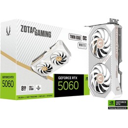 Zotac GAMING GeForce RTX 5060 Twin Edge OC White Edition NVIDIA 8GB GDDR7