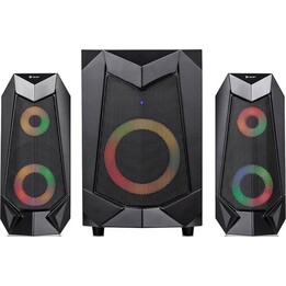 Haut-parleurs Tracer 2.1 Bt Hi-Cube RGB 20 W, noir, rétroéclairé
