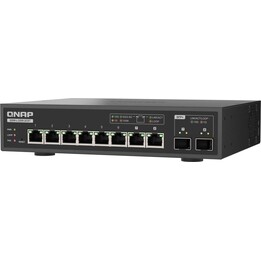 QNAP QSW-L3208-2C6T, 6 Ports 10 Gbit/s, 2 Ports 10G SFP+/NBASE-T Combo