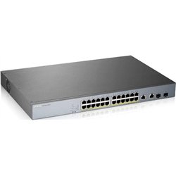 Commutateur réseau géré L2 Gigabit Ethernet (10/100/1000) Gris Power over Ethernet (PoE)