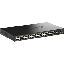 D-Link DGS-1530-52/E, conmutador/interruptor negro