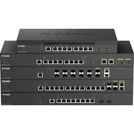 Managed Switch l2 D-Link Dxs-1210-10mp/E 8Px10G Multigig Poe++ 60w+ 2p 10g Sfp+ 370w