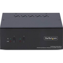 2-Port DisplayPort HDMI KVM Switch