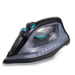 Esperanza EHI010 Dampfbügeleisen Keramikkochfeld Grau, Schwarz 2600 W