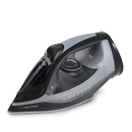 Esperanza EHI011 Ferro da stiro a vapore Piano cottura in ceramica Grigio, Nero 2600 W