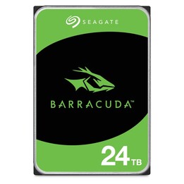 Seagate Barracuda Desktop 24TB HDD Internal Hard Drive 7200 RPM 512 MB 3.5" SATA
