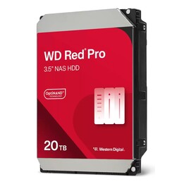 Disco rígido interno Western Digital Red Pro WD202KFGX 20 TB 7200 RPM 512 MB 3,5" Serial ATA III