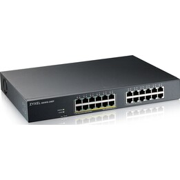 24-port GbE Smart Switch - 130W - NebulaFlex Cloud