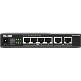 QNAP QSW-2104-2T-R2 unmanaged Desktop-Switch schwarz