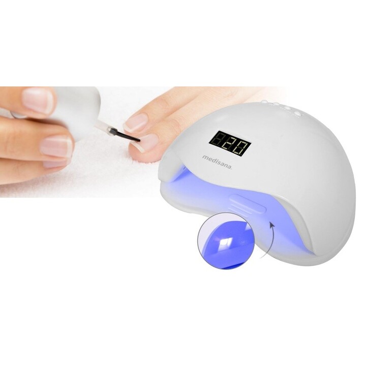Medisana ND 880 UV/LED Lampe für Nägel Weiß