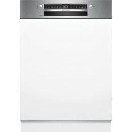 Bosch, 4 Series SMI4EVS04E, 60 cm integrated dishwasher with Home Connect and 13 place settings, Stainless Steel