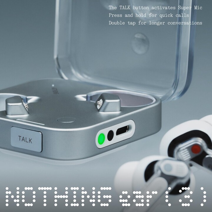 Nothing Ear (3) auricolari wireless bianchi