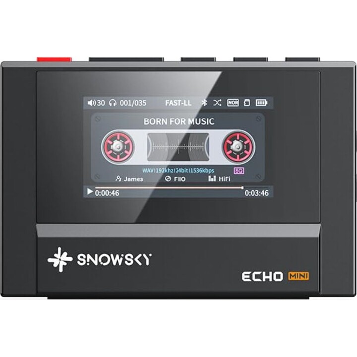 FiiO Snowsky ECHO MINI Negro – Reproductor Hi-Res