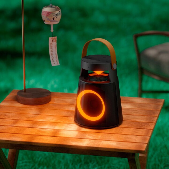 Altoparlante Bluetooth 5.3 R3256 / 30w / 3000 mAh / Luci LED / Tws / Fm / Microsd / Nero / WOOX / 2930032