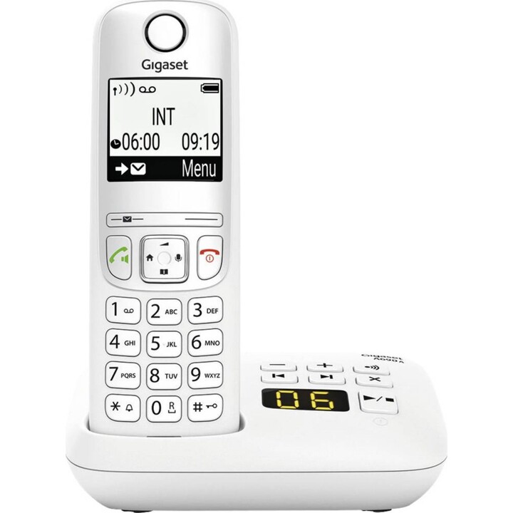 Téléphone sans fil Gigaset A690A avec répondeur - blanc