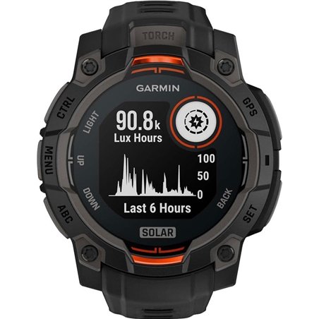 Garmin Instinct® 3 – 45 mm, Solar Montre noire