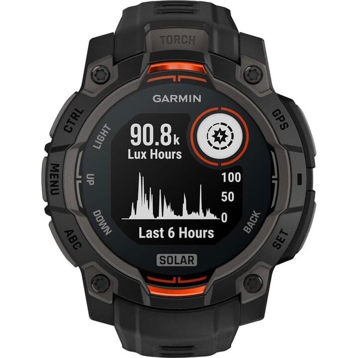 Garmin Instinct® 3 – 45 mm, Solar View Nero