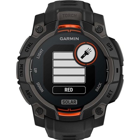 Garmin Instinct® 3 – 45 mm, Solar Montre noire
