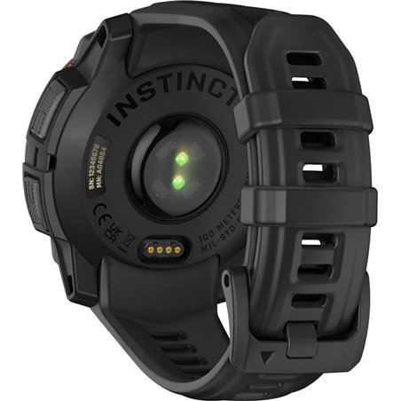 Garmin Instinct® 3 – 45 mm, Solar Montre noire