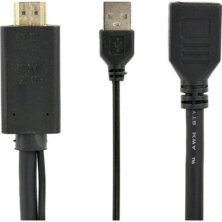 Adattatore Gembird Active 4K HDMI maschio a DisplayPort femmina, nero