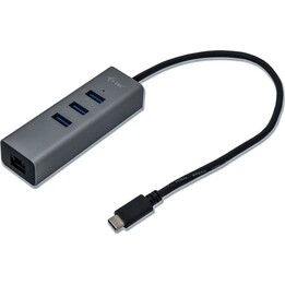 I-Tec USB-C 3xUSB 3.0 + Gigabit Ethernet metal hub