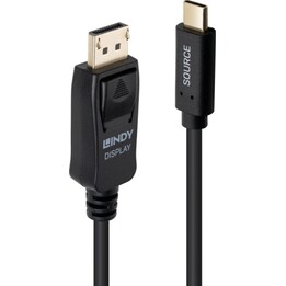 Lindy 3m USB Type C to DisplayPort 4K60 Adapter Cable with HDR