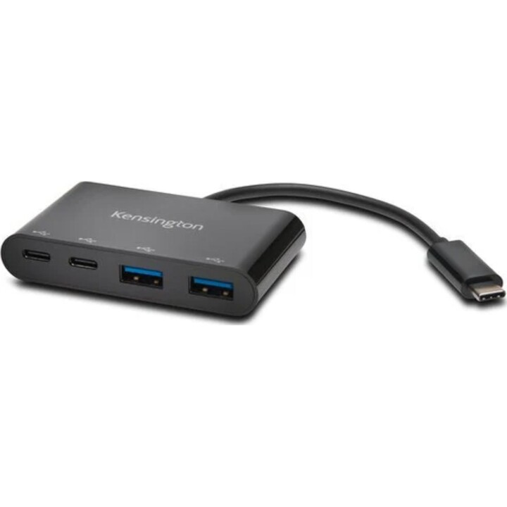 Hub Kensington X4 ports, 2x USB-A 3.2 Gen 1 (5 Gbit/s), 2x USB-C 3.2 Gen 1 (5 Gbit/s)