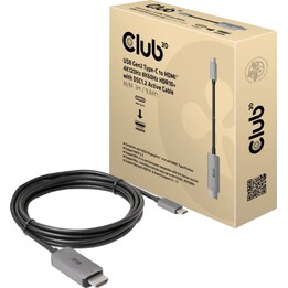 KABEL USB-C AUF HDMI 3M/M/M CAC-1587 CLUB3D
