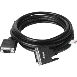KABEL DVI-A AUF VGA 3M/M/M CAC-1243 CLUB3D