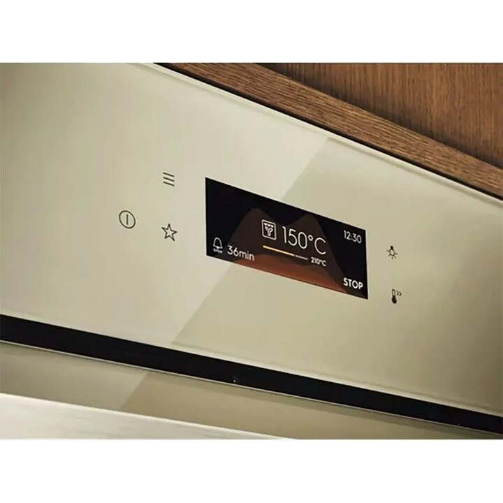 Electrolux LOE8F38S SteamBake, Horno multifunción de 72L con función de vapor para panadería perfecta, Crema