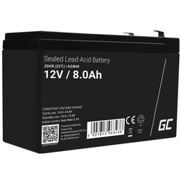 Bateria recarregável industrial Green Cell AGM46 de chumbo-ácido selado (VRLA) 8000 mAh 12 V