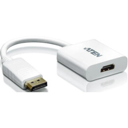 Aten DisplayPort-zu-HDMI-Adapter, Weiß, 1920 x 1200 Pixel