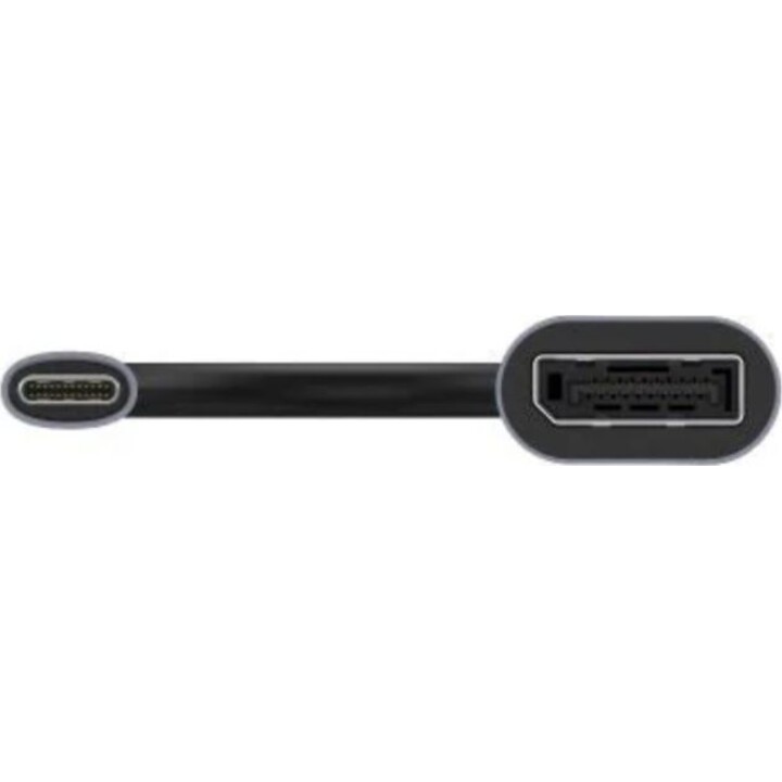 UNITEK V1415A Adaptateur USB Type C vers DisplayPort 0,15 m Gris Aluminium