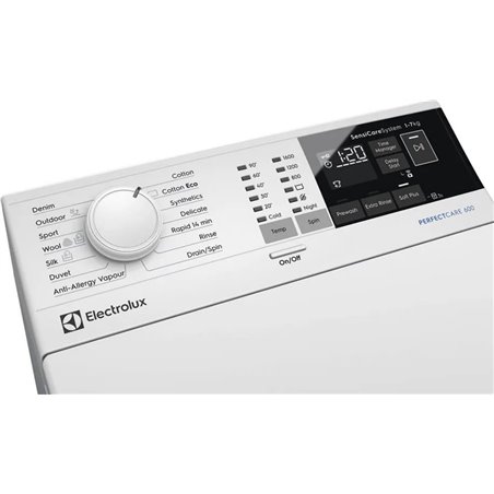 ELECTROLUX EW6TN24262P PerfectCare 600 Machine à laver chargement par dessus 6 kg Blanc