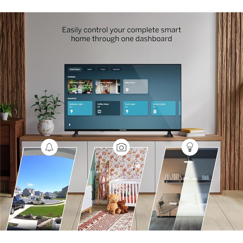 Téléviseur intelligent LED HD 32 pouces Thomson 32HF2S34 avec Fire TV