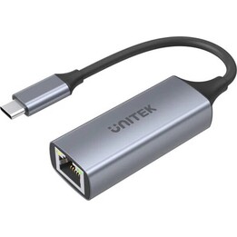 Unitek USB-C to RJ45 Adapter, Plug and Play, Space Gray