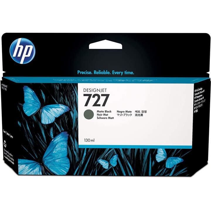 CARTUCCIA HP 727 NERO OPACO DESIGNJET T1500 T2500 T920