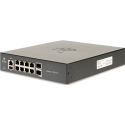 cnMatrix EX1010 **Comutador Gigabit Ethernet de 8 Portas** com 2 SFP, **Layer 2**, Gestão Cloud