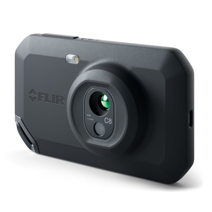 FLIR One C8 Thermal Camera Black 320 x 240 Pixels Built-in LCD Display