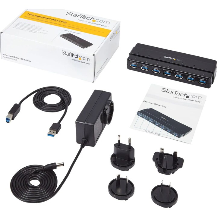 Startech 7-Port USB 3.0 Hub – 5 Gbit/s