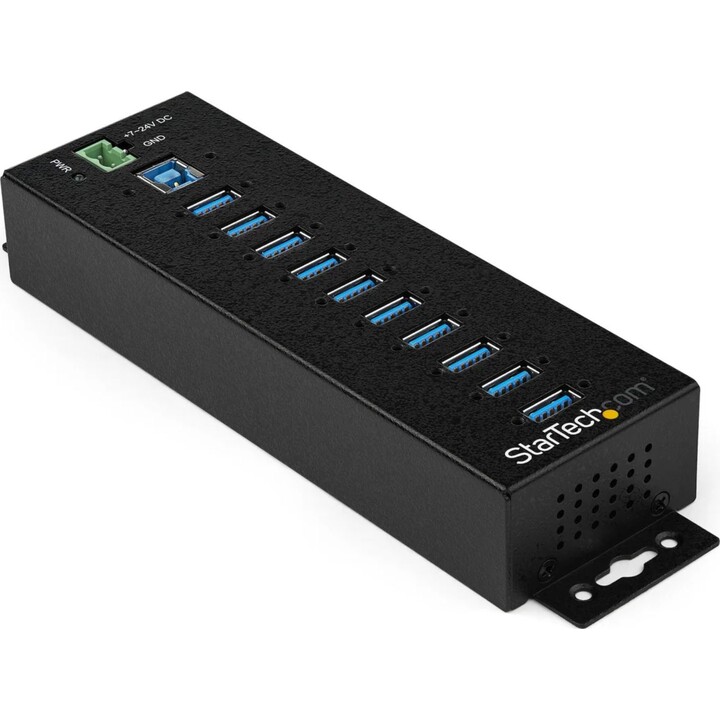 Startech 10-Port USB Hub with Power Adapter