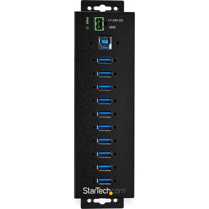 Hub USB Startech a 10 porte con alimentatore