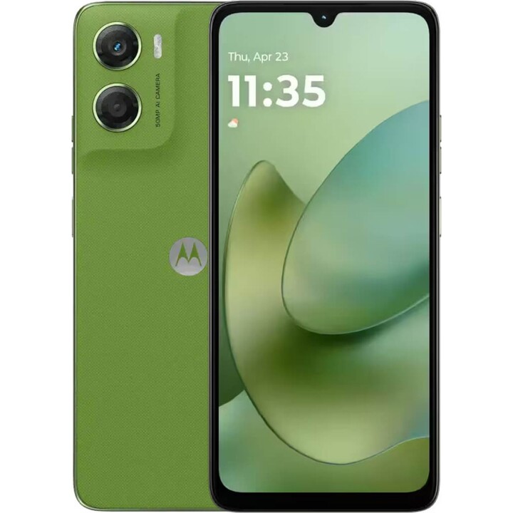 Motorola Moto G06, 4GB 256GB, schermo da 6,88 pollici, 5200mAh, Tendril Green