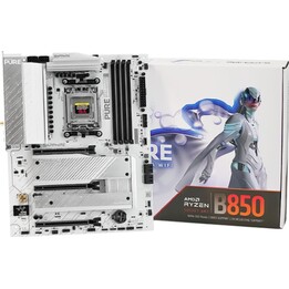 SAPPHIRE PURE B850A WIFI7 carte mère ATX blanche