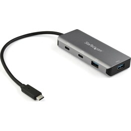 Hub USB C Startech a 4 porte: 2 USB A e 2 USB C
